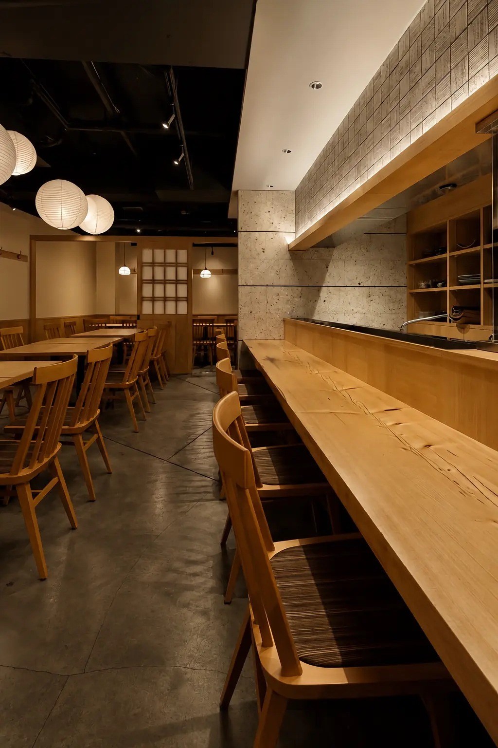 Warm Timber Dining House
