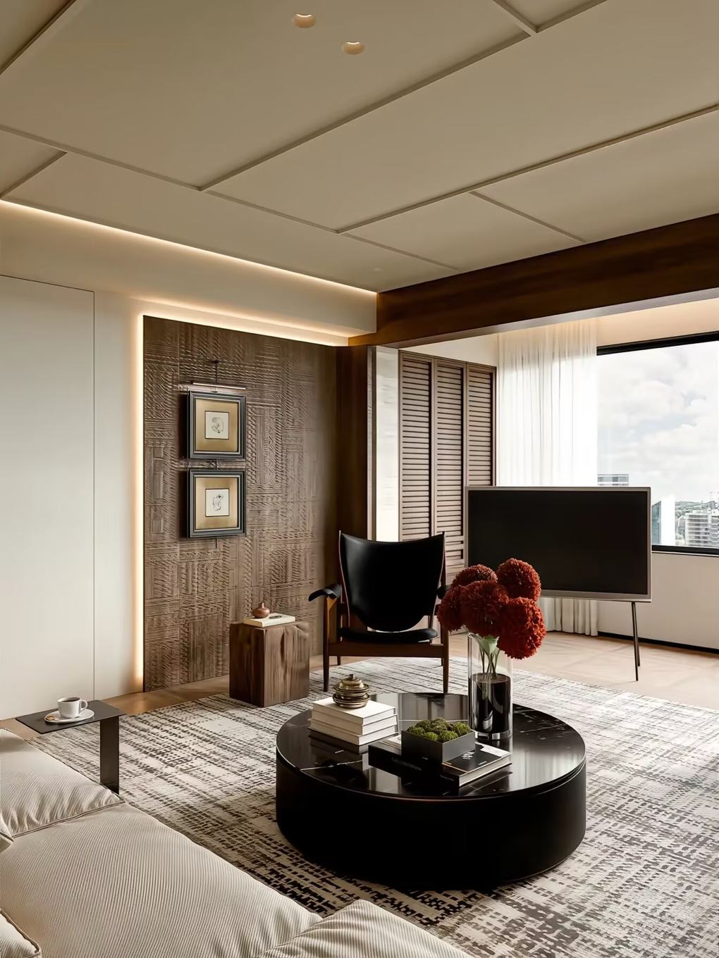 Tailored Contemporary Residence — view 6