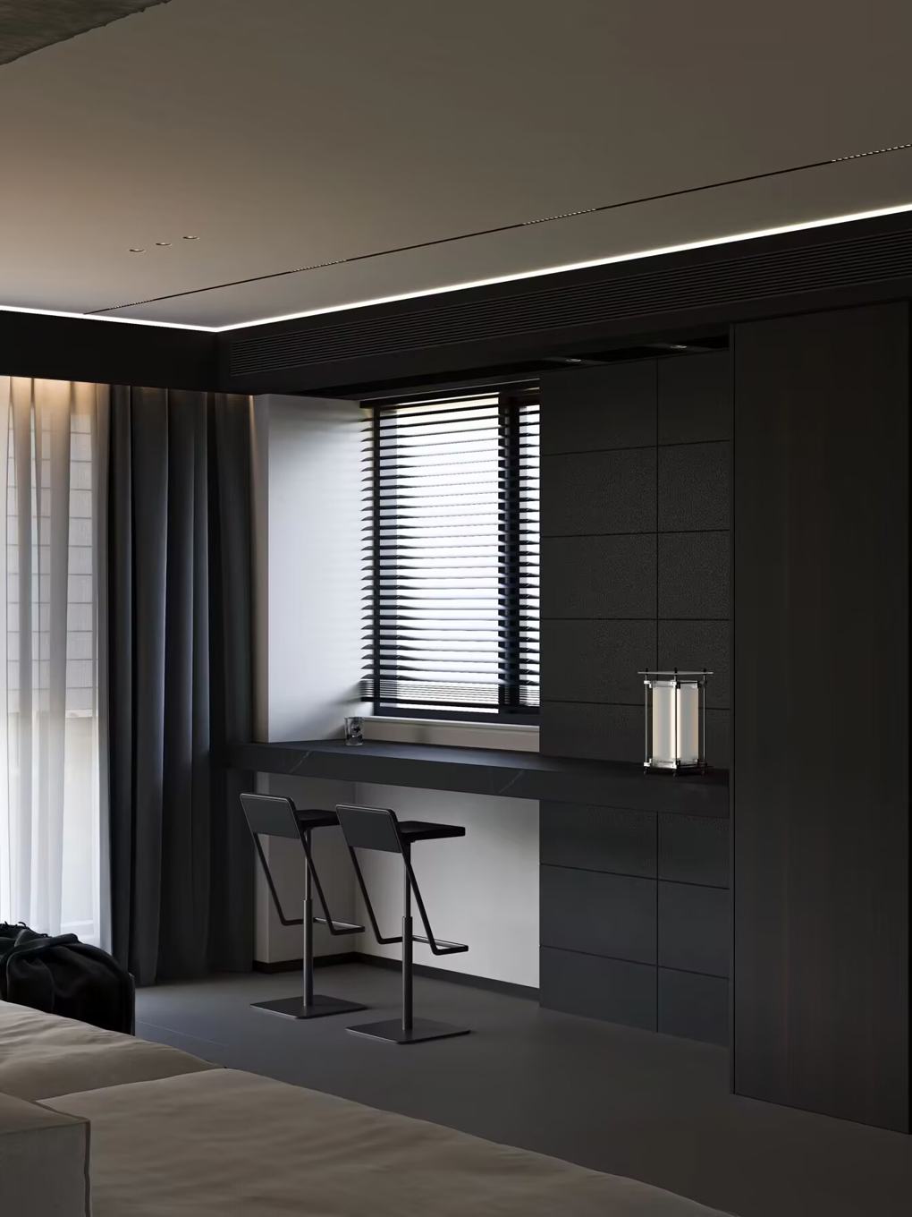 Monochrome Urban Residence — view 2