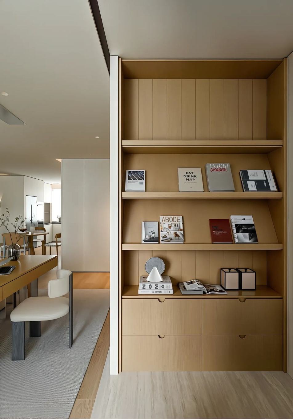 Lightwood Minimalist Apartment