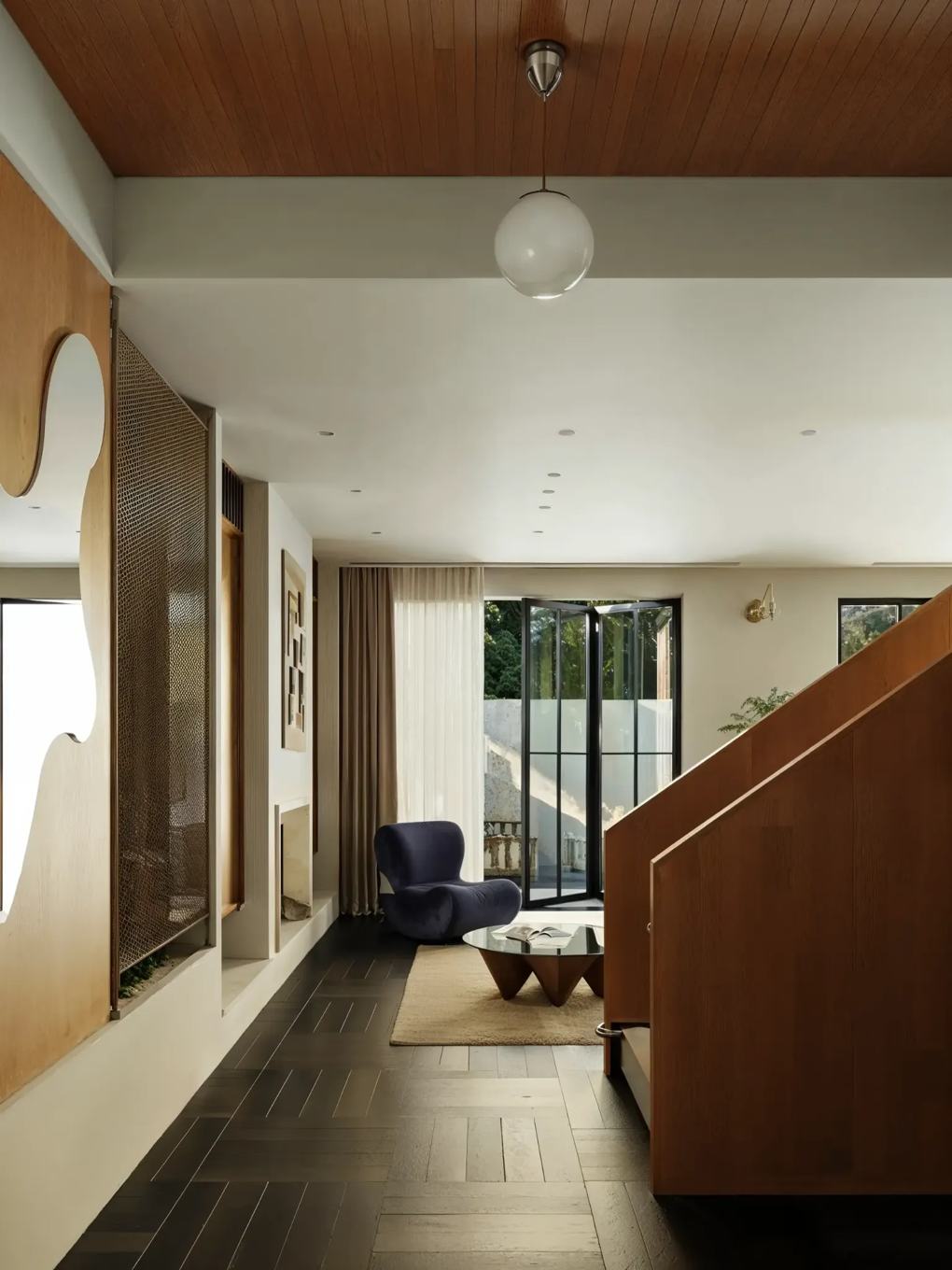 Earth-Toned Duplex Living — view 4