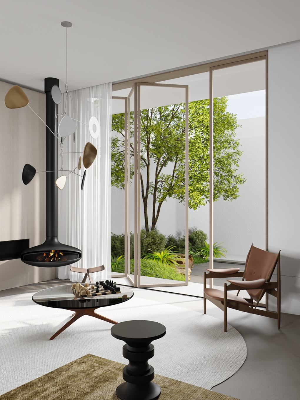 Minimalist Courtyard Residence — view 4
